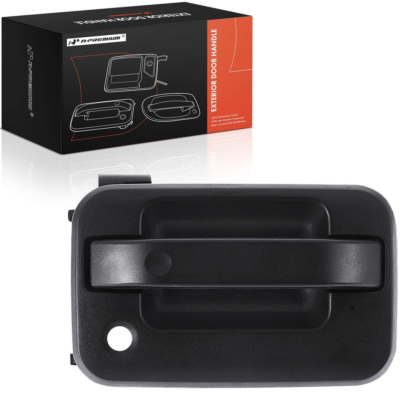 Front Passenger Texture Black Exterior Door Handle for 2009 Ford F-150