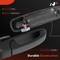 Front Passenger Textured Black Exterior Door Handle for Dodge Ram 1500 2500 3500