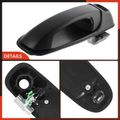 Front Passenger Black Exterior Door Handle for 2005 Dodge Ram 3500