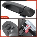 Rear Passenger Smooth Black Exterior Door Handle for Dodge Ram 1500 Mitsubishi