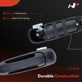 Rear Driver Smooth Black Exterior Door Handle for 2008 Dodge Ram 3500