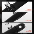 Lower Smooth Black Tailgate Handle with Keyhole for 2004 Honda CR-V