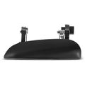 Rear Driver Smooth Black Exterior Door Handle for 2002 Kia Rio