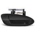 Rear Passenger Smooth Black Exterior Door Handle for 2005 Nissan Altima