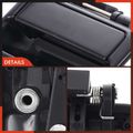 Rear Passenger Black Exterior Door Handle for 1994 Geo Metro