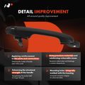 Front Driver Smooth Black Exterior Door Handle for 2003 Honda Accord