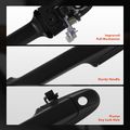 Front Driver Smooth Black Exterior Door Handle for 2003 Honda Accord