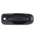 Front Passenger Black Exterior Handle with Keyhole for 2001 Chrysler Town & Country