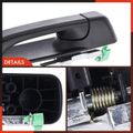 Textured Black Exterior Door Handle for 2010 Jeep Grand Cherokee