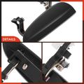 Front Driver Smooth Black Exterior Door Handle for 2004 Kia Rio