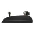 Rear Driver Smooth Black Exterior Door Handle for 2003 Kia Rio