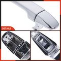 Front Passenger Chrome Exterior Door Handle & Cover for 2016 Subaru Impreza