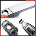 Front Driver Chrome Exterior Door Handle for 2013 Toyota Prius Plug-In