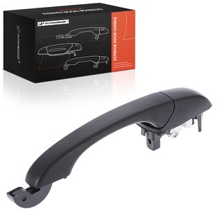 Rear Driver or Passenger Texture Black Exterior Door Handle for Chrysler Dodge