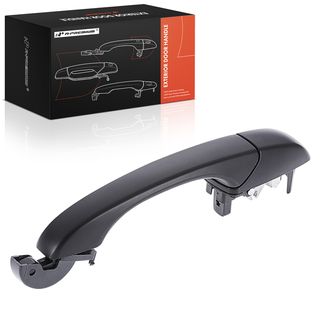 Rear Driver or Passenger Primed Black Exterior Door Handle for Chrysler Ram