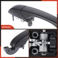 Rear Driver or Passenger Primed Black Exterior Door Handle for 2011 Volkswagen Routan