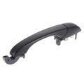 Rear Driver or Passenger Primed Black Exterior Door Handle for 2011 Volkswagen Routan