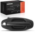 Front Passenger Black Exterior Door Handle for 2006 Hyundai Santa Fe