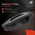 Front Passenger Black Exterior Door Handle for 2006 Hyundai Santa Fe