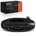 Rear Driver Black Exterior Door Handle for 2003 Hyundai Santa Fe