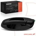 Rear Driver Black Exterior Door Handle for 2003 Hyundai Santa Fe