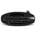 Rear Driver Black Exterior Door Handle for 2003 Hyundai Santa Fe