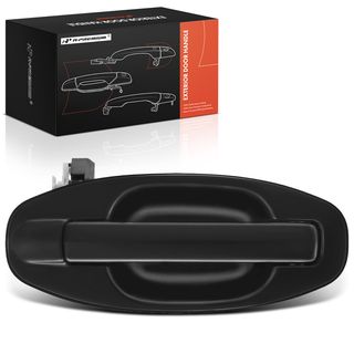 Rear Passenger Black Exterior Door Handle for Hyundai Santa Fe 2001-2006