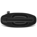 Rear Passenger Black Exterior Door Handle for 2006 Hyundai Santa Fe