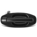 Rear Passenger Texture Black Exterior Door Handle for 2002 Hyundai Santa Fe