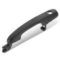 Front Passenger Black Exterior Door Handle for 2010 Kia Sportage