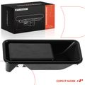 Front Passenger Smooth Black Exterior Door Handle for Jeep Wrangler TJ 1997-2006 with Half Doors