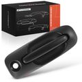 Front Driver Black Exterior Door Handle with Keyhole for 2007 Chrysler Town & Country