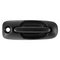 Front Passenger Black Exterior Door Handle with Keyhole for 2003 Dodge Grand Caravan