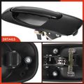 Rear Passenger Black Exterior Door Handle for Chrysler Town & Country Dodge Caravan