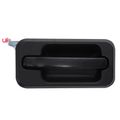 Front Passenger Textured Black Exterior Door Handle for Hummer H2 2006