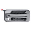 Front Passenger Chrome Exterior Door Handle with Keyhole for 2008 Hummer H2