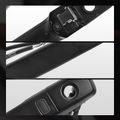 Front Driver Black Exterior Door Handle with Sensor for 2013 Nissan Altima