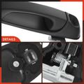 Front Passenger Smooth Black Exterior Door Handle for 2003 Jeep Grand Cherokee