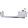 Chrome Exterior Door Handle with Keyhole for 1991 Dodge B250