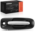 Front Driver Black Housing Exterior Door Handle withKeyhole for 2002 Chrysler Town & Country