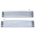 2 Pcs Chrome Exterior Door Handle for 1993 Nissan Pathfinder