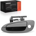 Front Driver Deep Gray Exterior Door Handle with Keyhole for 2006 Nissan Altima