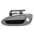 Front Driver Deep Gray Exterior Door Handle with Keyhole for 2006 Nissan Altima