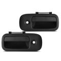 2 Pcs Front & Rear Black Exterior Door Handle for 2009 Chevrolet C5500 Kodiak