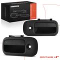 2 Pcs Front & Rear Black Exterior Door Handle for 2009 Chevrolet C5500 Kodiak