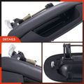 Front Passenger Black Exterior Door Handle for 2003 Isuzu Ascender