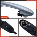 Front Passenger or Rear Passenger Chrome Exterior Door Handle for 2016 Fiat 500L