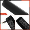 2 Pcs Front Driver & Passenger Textured Black Exterior Door Handle for Infiniti QX4 97-03