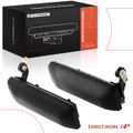 2 Pcs Front Driver & Passenger Textured Black Exterior Door Handle for Infiniti QX4 97-03