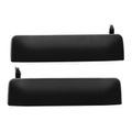 2 Pcs Front Driver & Passenger Textured Black Exterior Door Handle for Infiniti QX4 97-03